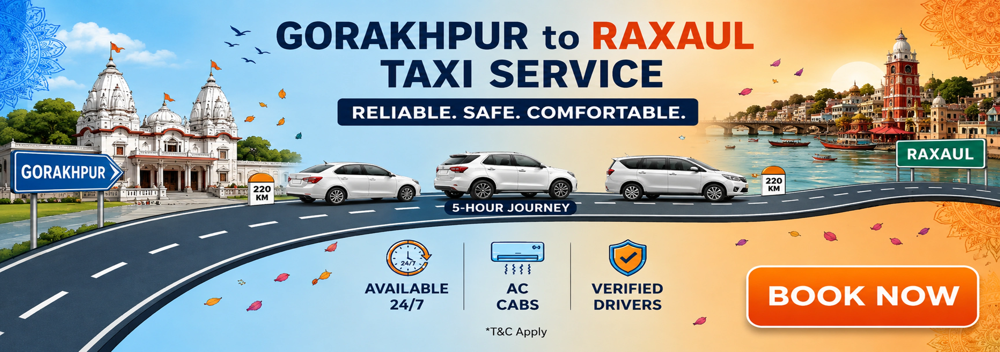 Lucknow to Azamgarh route